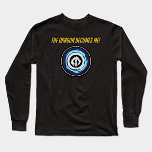 The dragon becomes me - English Long Sleeve T-Shirt